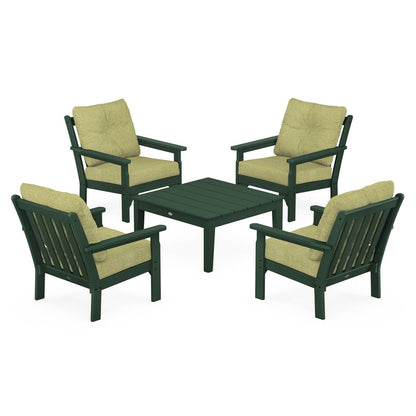 Vineyard 5-Piece Deep Seating Conversation Set
