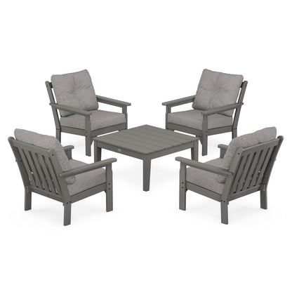 Vineyard 5-Piece Deep Seating Conversation Set