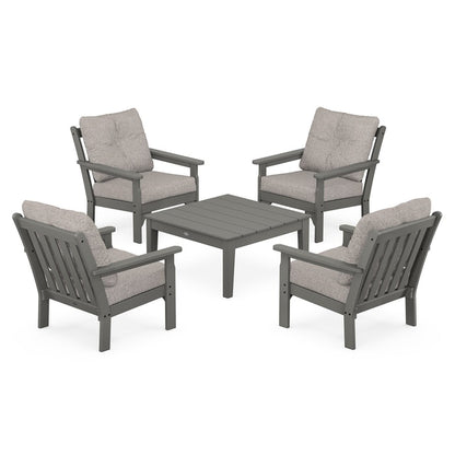 Vineyard 5-Piece Deep Seating Conversation Set
