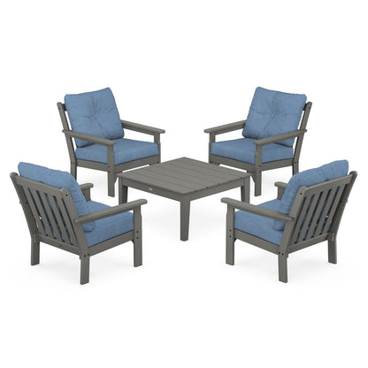 Vineyard 5-Piece Deep Seating Conversation Set