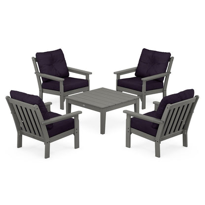 Vineyard 5-Piece Deep Seating Conversation Set