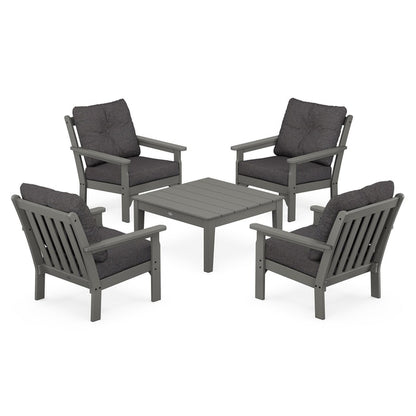 Vineyard 5-Piece Deep Seating Conversation Set
