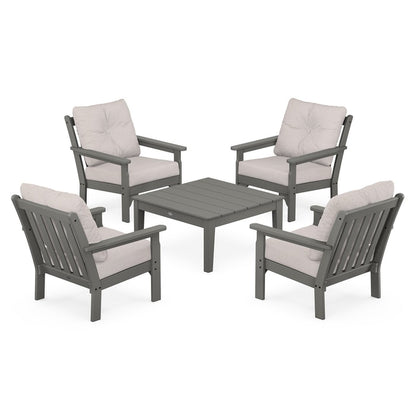 Vineyard 5-Piece Deep Seating Conversation Set