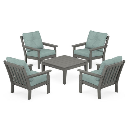 Vineyard 5-Piece Deep Seating Conversation Set
