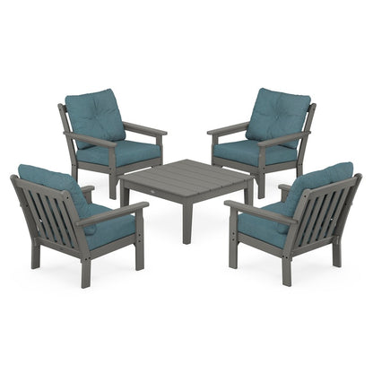 Vineyard 5-Piece Deep Seating Conversation Set
