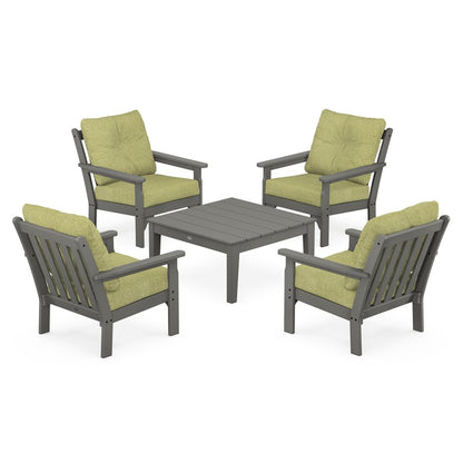 Vineyard 5-Piece Deep Seating Conversation Set