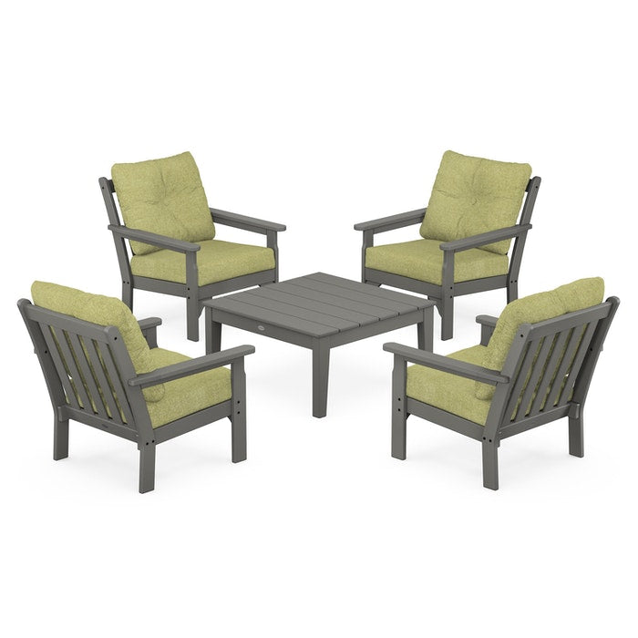 Vineyard 5-Piece Deep Seating Conversation Set
