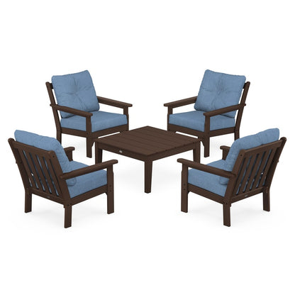 Vineyard 5-Piece Deep Seating Conversation Set