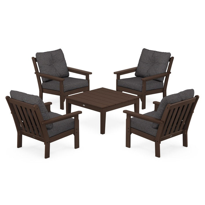 Vineyard 5-Piece Deep Seating Conversation Set