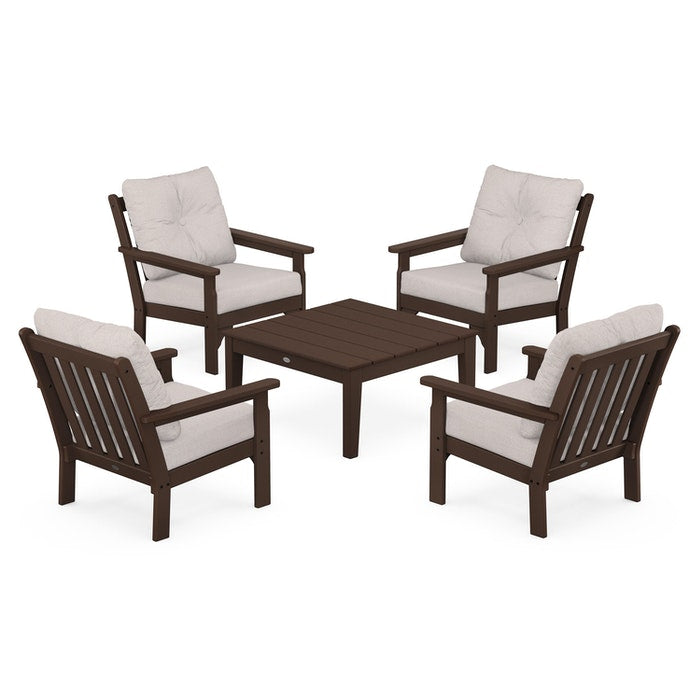Vineyard 5-Piece Deep Seating Conversation Set