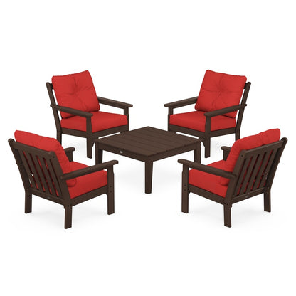 Vineyard 5-Piece Deep Seating Conversation Set