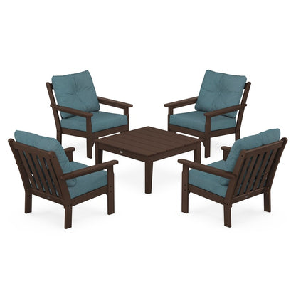Vineyard 5-Piece Deep Seating Conversation Set