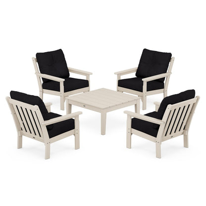 Vineyard 5-Piece Deep Seating Conversation Set