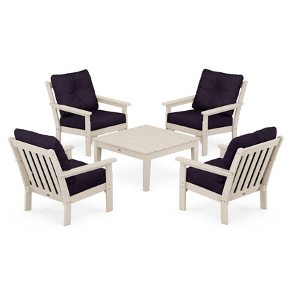 Vineyard 5-Piece Deep Seating Conversation Set