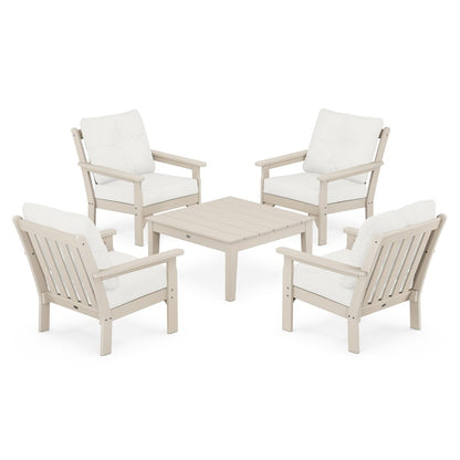 Vineyard 5-Piece Deep Seating Conversation Set
