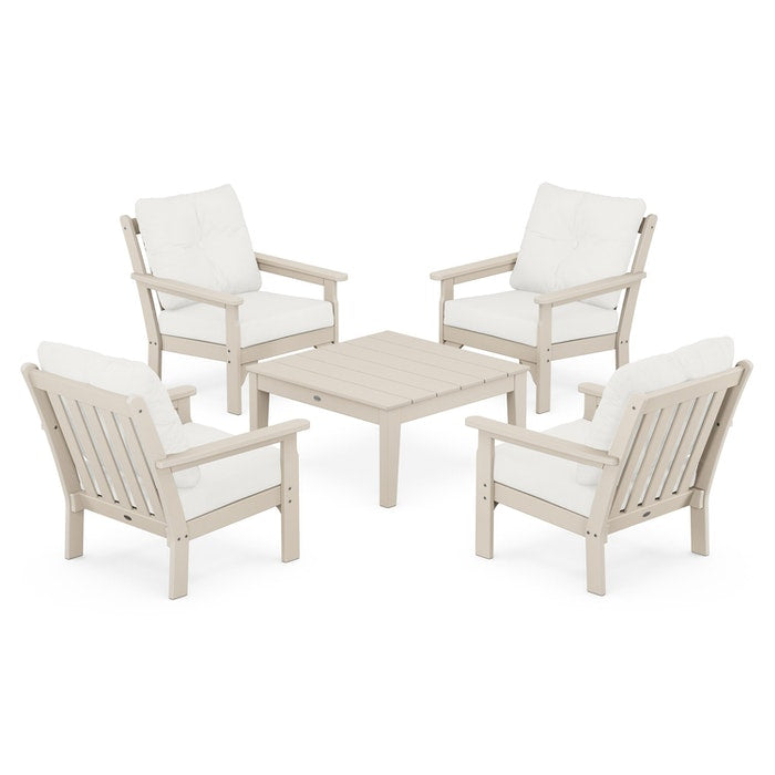 Vineyard 5-Piece Deep Seating Conversation Set