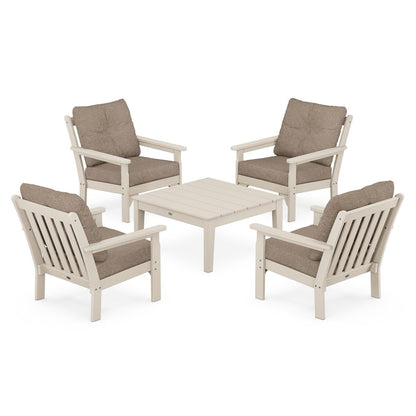 Vineyard 5-Piece Deep Seating Conversation Set