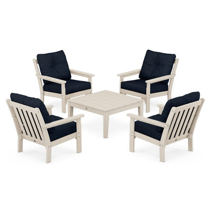 Vineyard 5-Piece Deep Seating Conversation Set