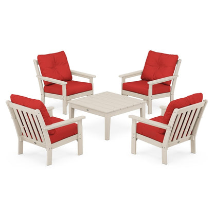 Vineyard 5-Piece Deep Seating Conversation Set