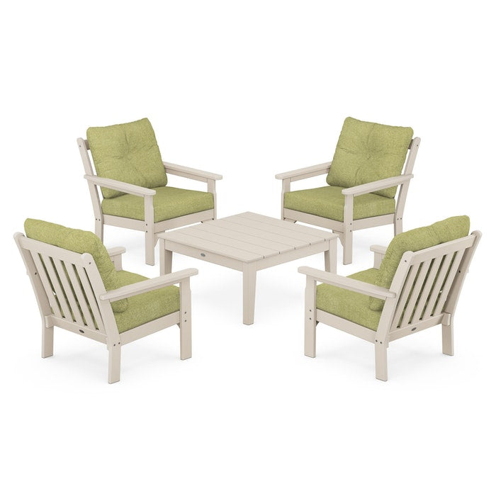 Vineyard 5-Piece Deep Seating Conversation Set