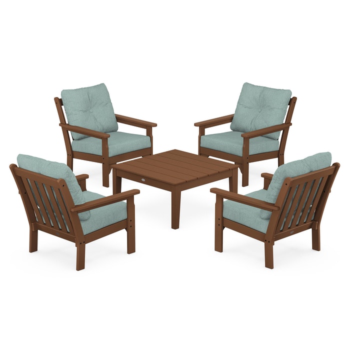 Vineyard 5-Piece Deep Seating Conversation Set