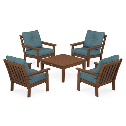 Vineyard 5-Piece Deep Seating Conversation Set