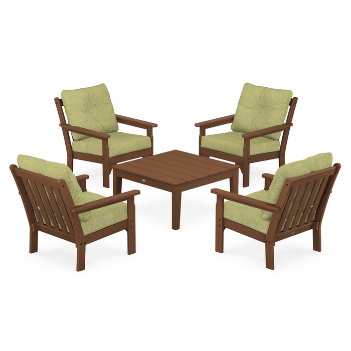 Vineyard 5-Piece Deep Seating Conversation Set