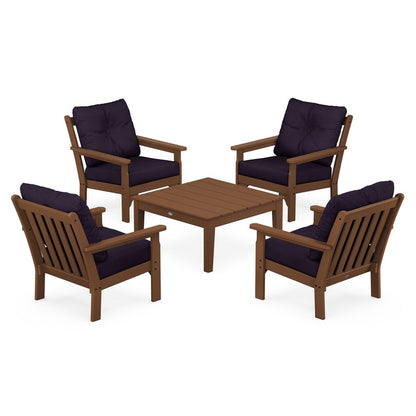 Vineyard 5-Piece Deep Seating Conversation Set