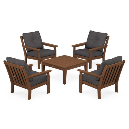 Vineyard 5-Piece Deep Seating Conversation Set