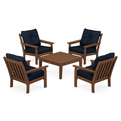 Vineyard 5-Piece Deep Seating Conversation Set