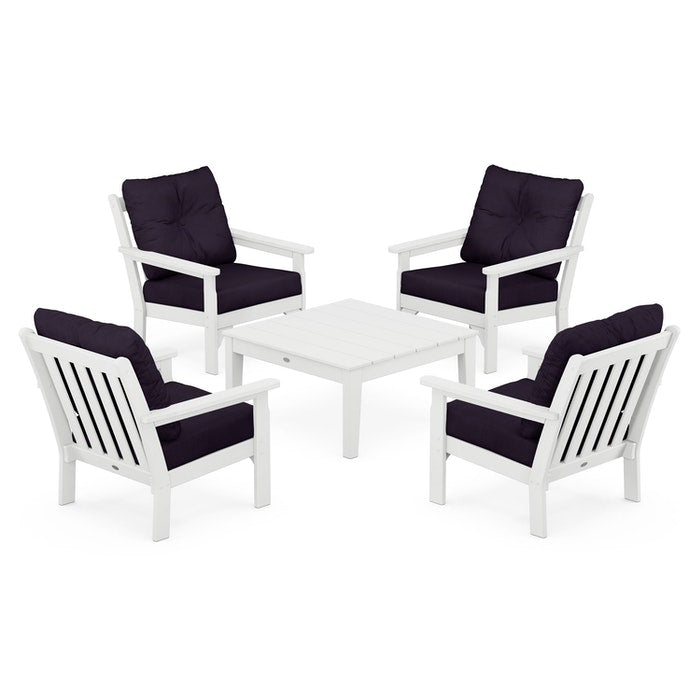 Vineyard 5-Piece Deep Seating Conversation Set