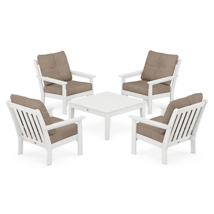 Vineyard 5-Piece Deep Seating Conversation Set