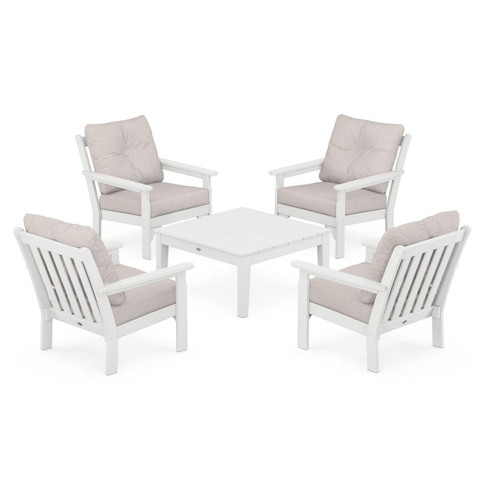 Vineyard 5-Piece Deep Seating Conversation Set