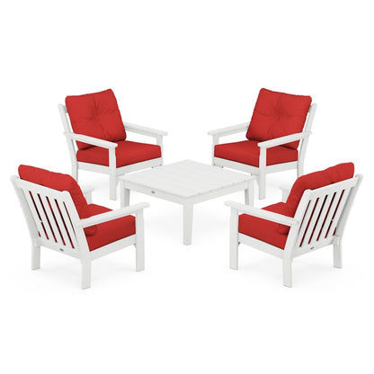 Vineyard 5-Piece Deep Seating Conversation Set