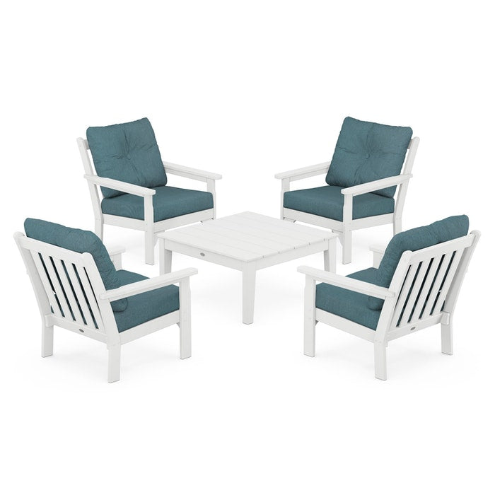 Vineyard 5-Piece Deep Seating Conversation Set