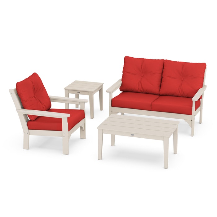 Vineyard 4-Piece Deep Seating Set