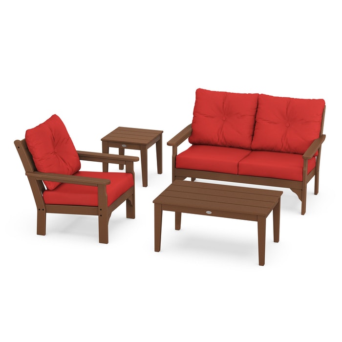 Vineyard 4-Piece Deep Seating Set