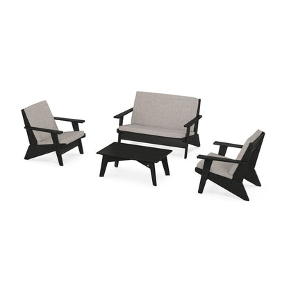 Riviera Modern Lounge 4-Piece Set