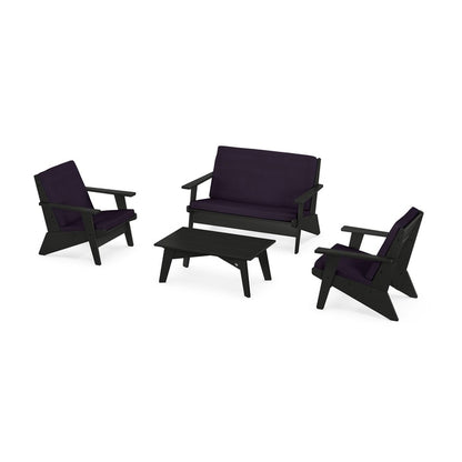 Riviera Modern Lounge 4-Piece Set