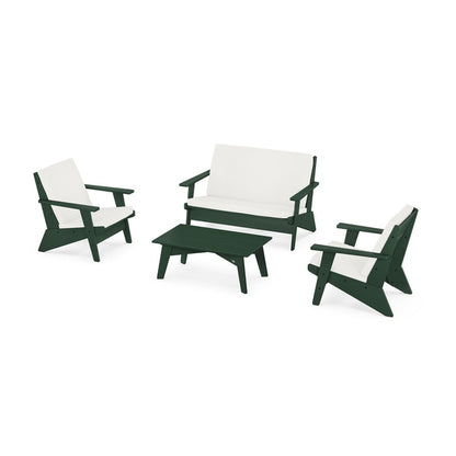 Riviera Modern Lounge 4-Piece Set