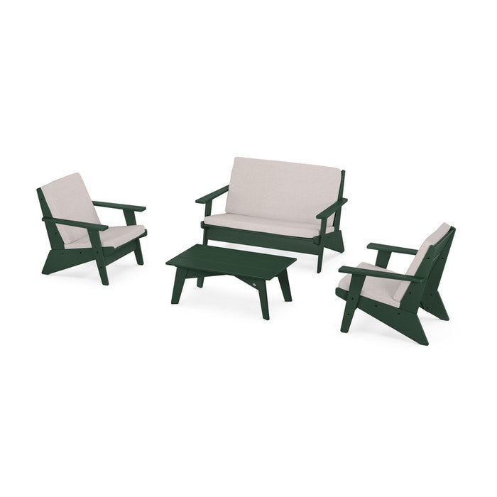 Riviera Modern Lounge 4-Piece Set