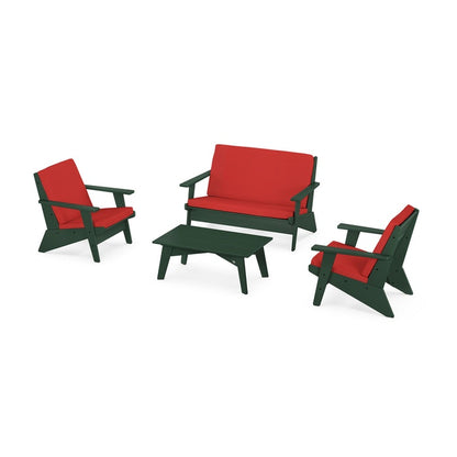 Riviera Modern Lounge 4-Piece Set