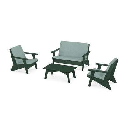 Riviera Modern Lounge 4-Piece Set