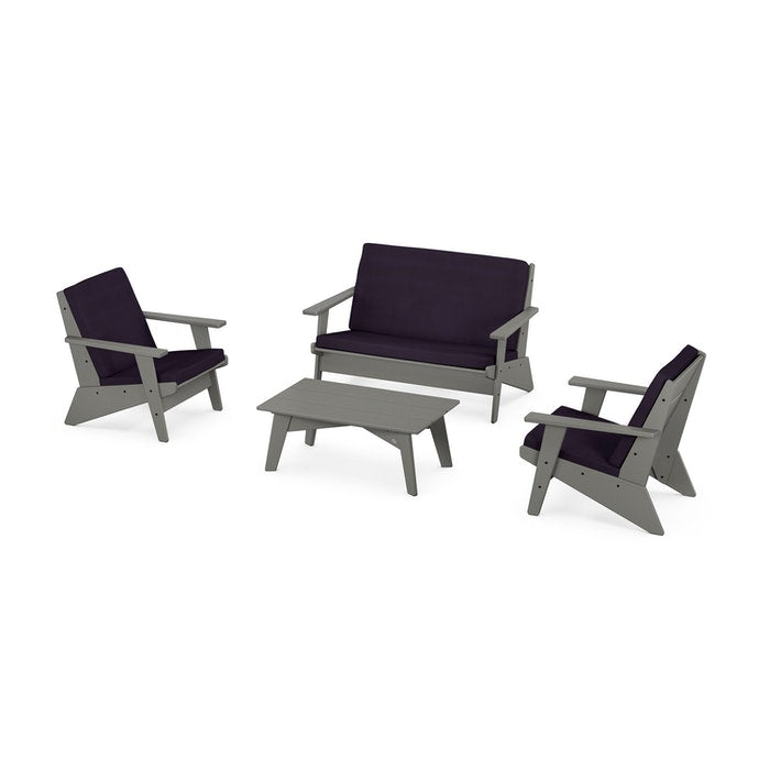 Riviera Modern Lounge 4-Piece Set