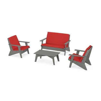 Riviera Modern Lounge 4-Piece Set