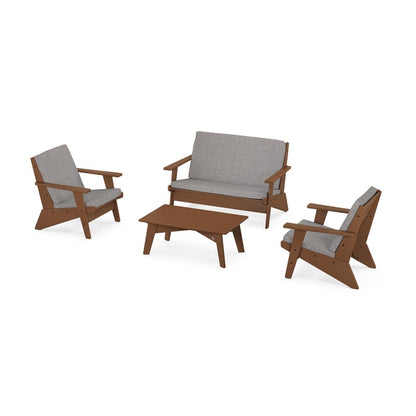 Riviera Modern Lounge 4-Piece Set