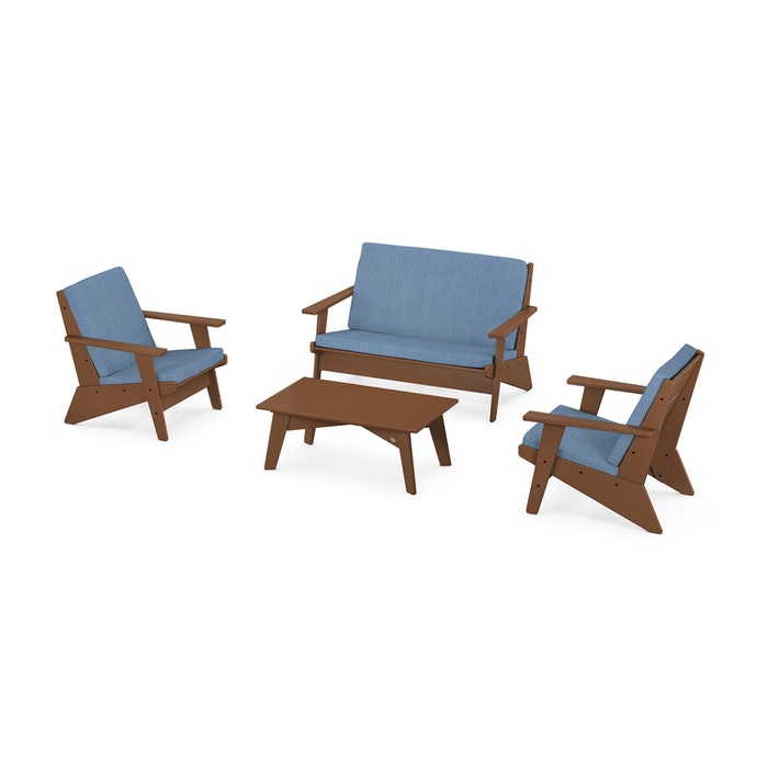 Riviera Modern Lounge 4-Piece Set