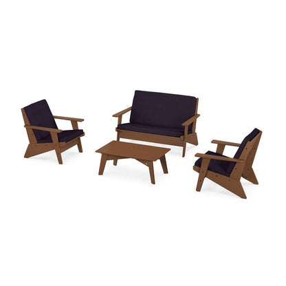 Riviera Modern Lounge 4-Piece Set