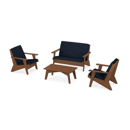 Riviera Modern Lounge 4-Piece Set