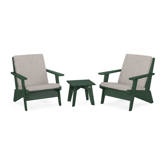 Riviera Modern Lounge 3-Piece Set